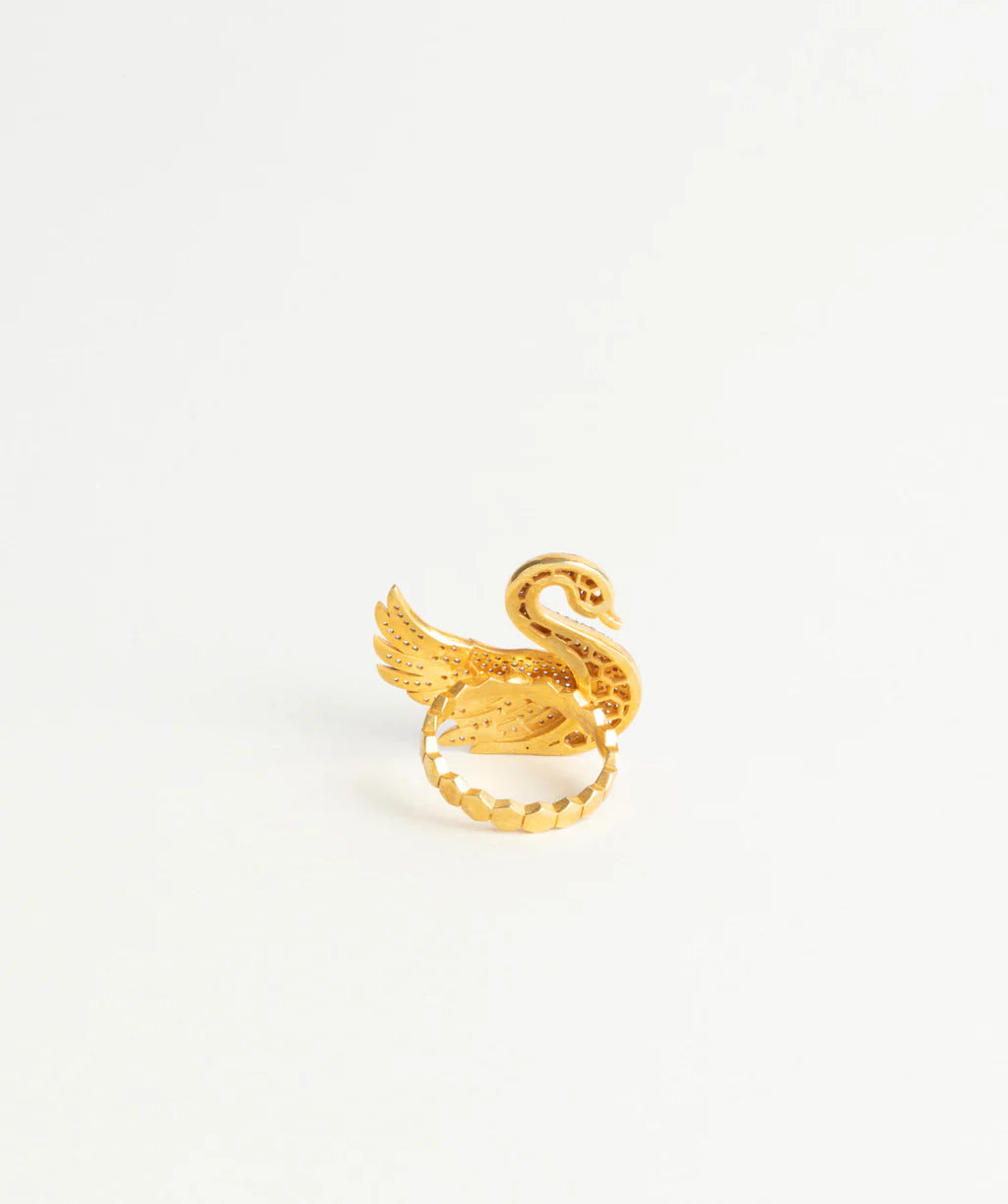 Royal Swan Ring