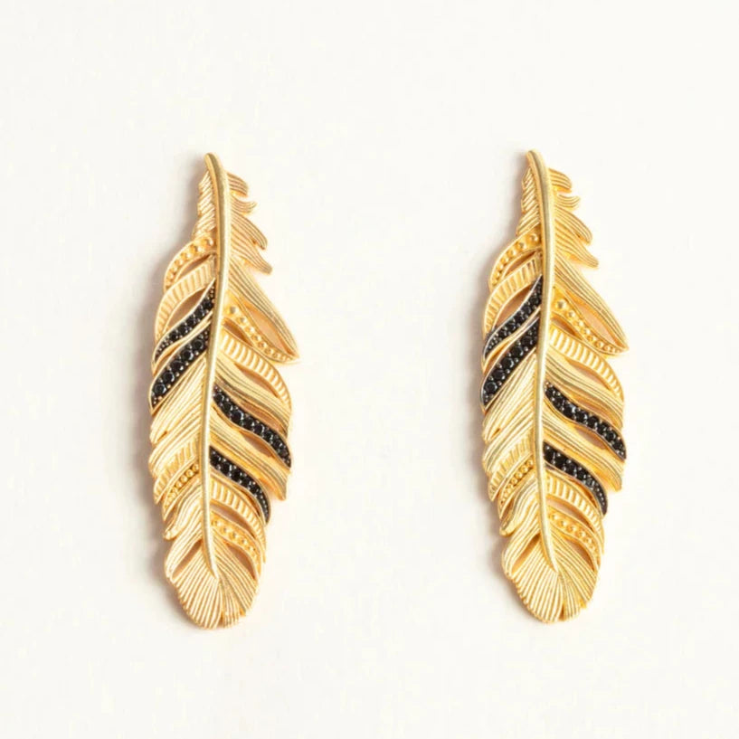 Elegance Feather Earring