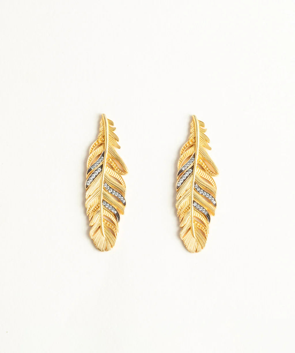 Elegance Feather Earring